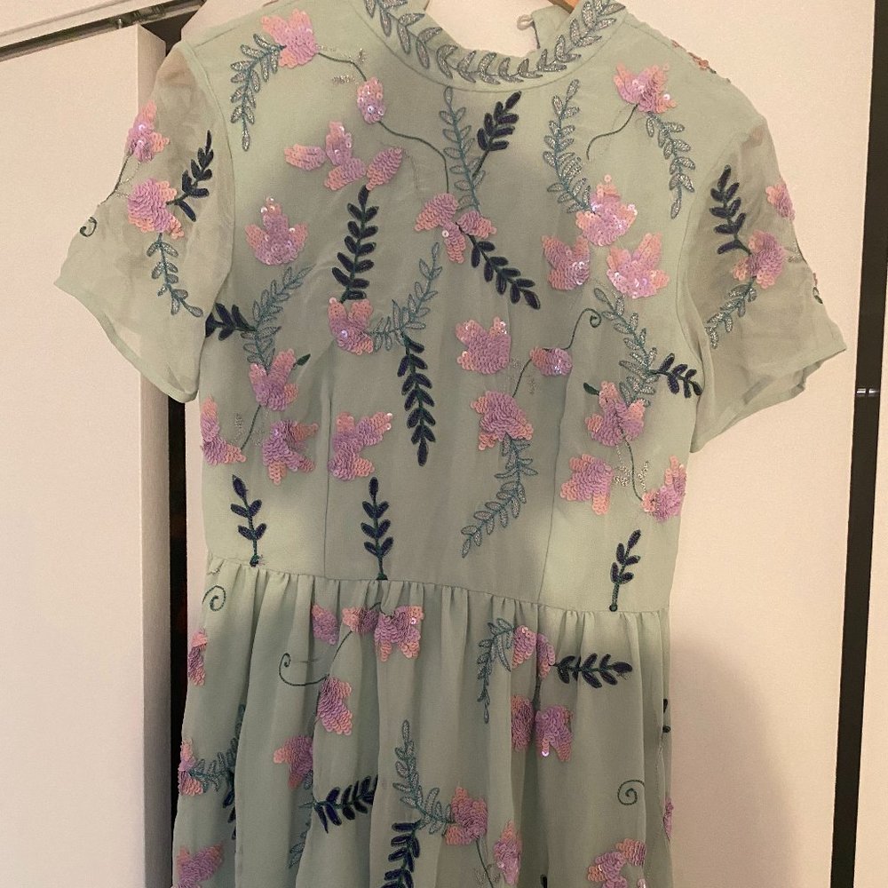 Gorgeous Frock and Frill Sequined Dress
